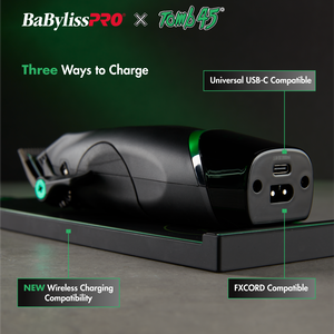 BaBylissPRO&reg; x Tomb45&reg; Ensemble Tondeuse et Tondeuse de finition &agrave; chargement sans fil (S&eacute;rie Limit&eacute;e) - Discontinu&eacute;, , hi-res